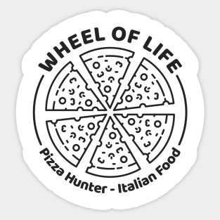 Pizza Hunter Sticker